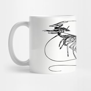 Retro Shrimp Mug